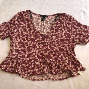 Forever21 Floral Top